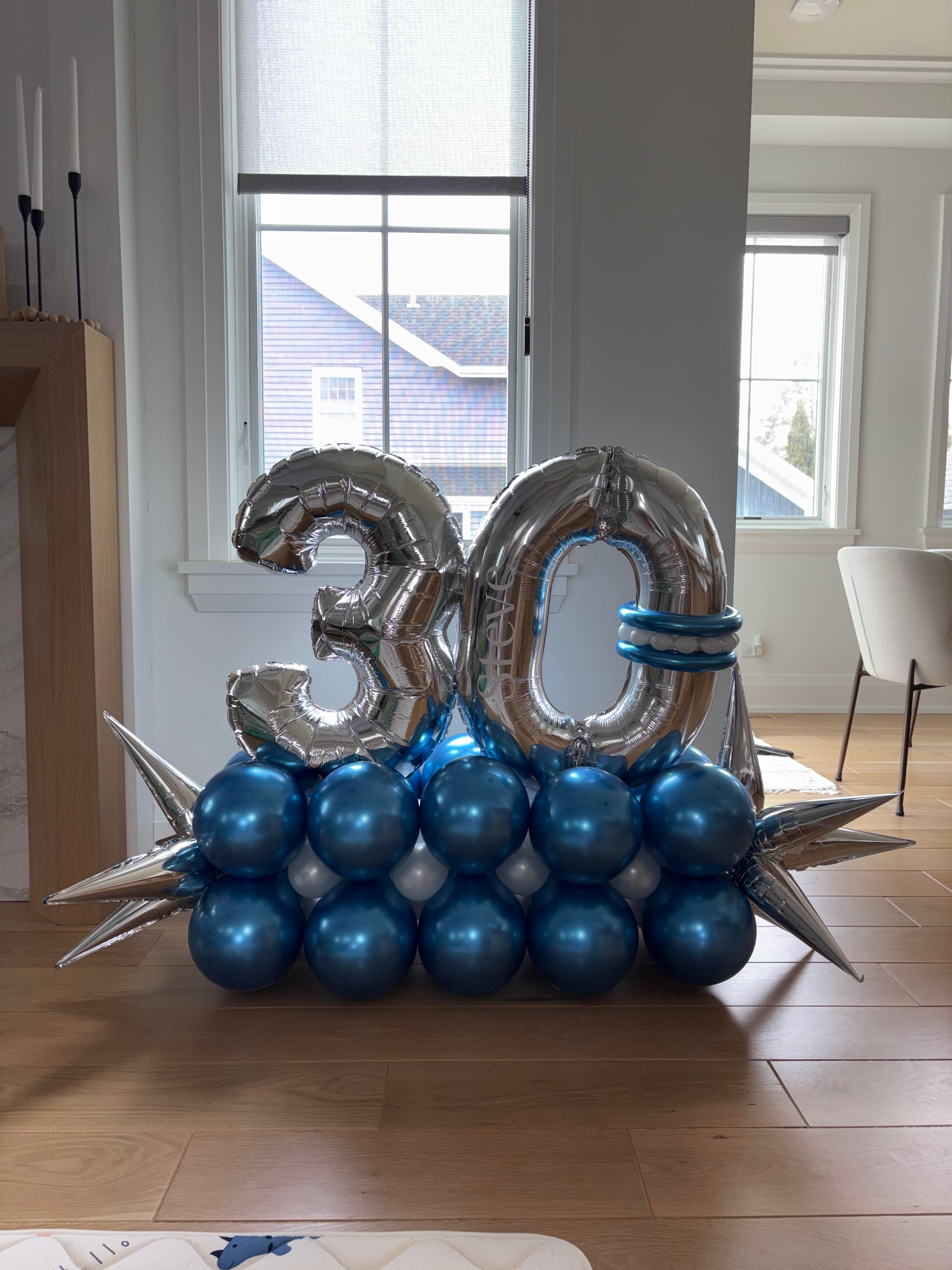 Birthday balloon design